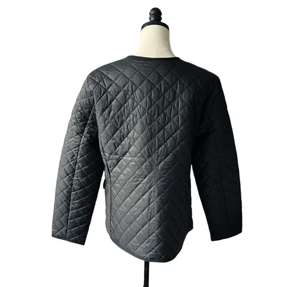 J. Crew Black Quilted Lightweight Lady Jacket14 NEW